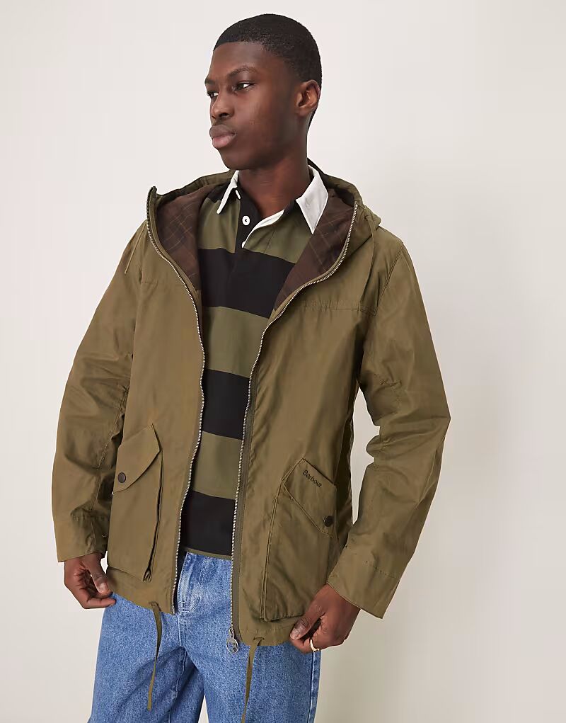 

Куртка Barbour reengineered темно-зеленого цвета
