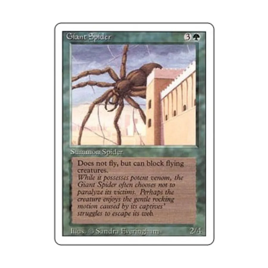 

CCG Гигантский паук (С), MTG - 3rd Edition (Revised)