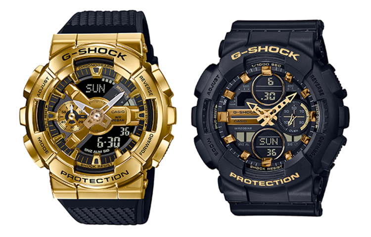 

Унисекс парные часы серии Black CASIO