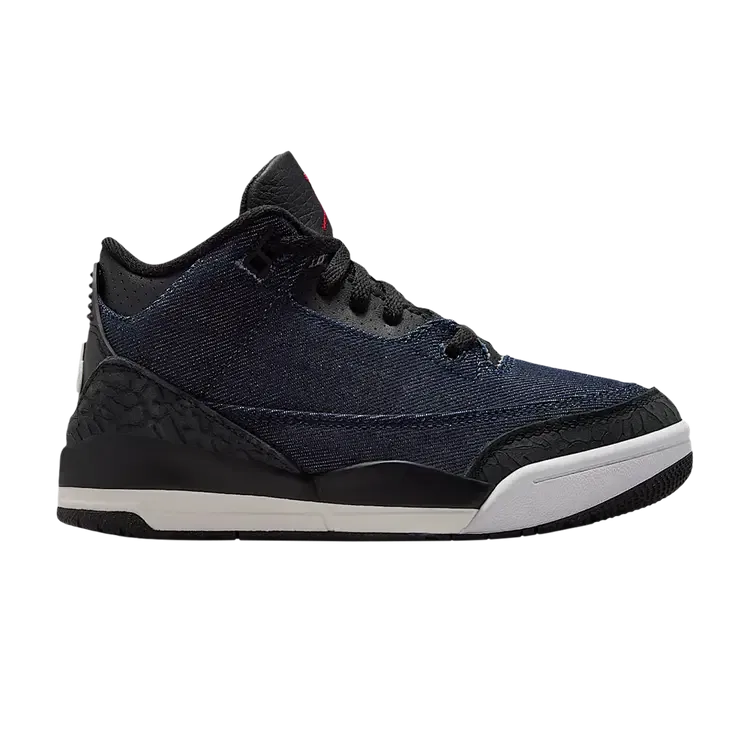 Кроссовки Levis x Air Jordan 3 Retro PS, синий