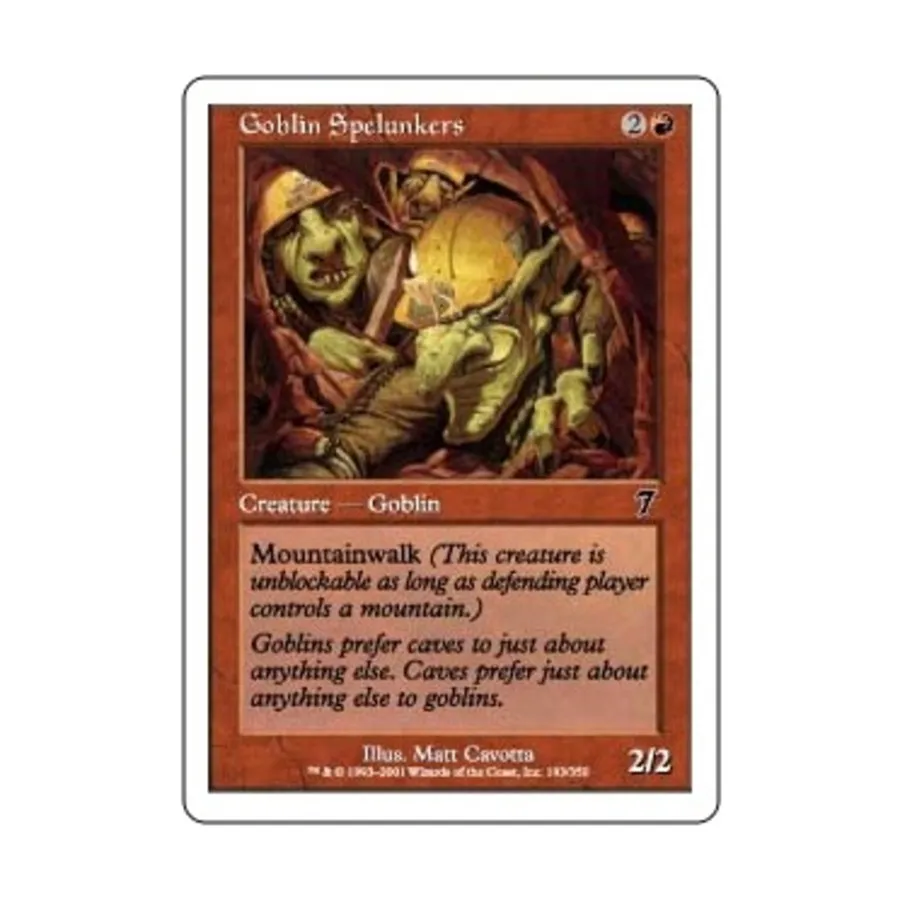 

CCG Гоблины-спелеологи (C), MTG - 7th Edition
