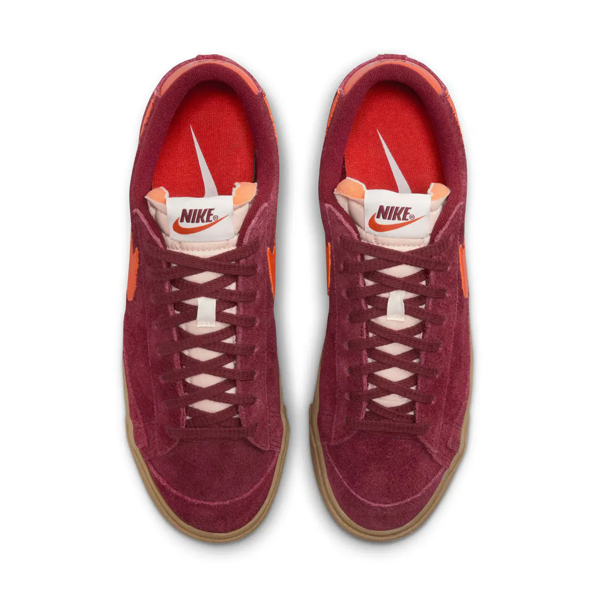 Женский блейзер Low '77 Винтажные кроссовки Nike, красный — фото 3