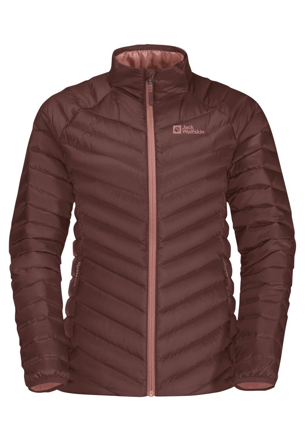 

Пуховик PASSAMANI Jack Wolfskin, цвет dark maroon