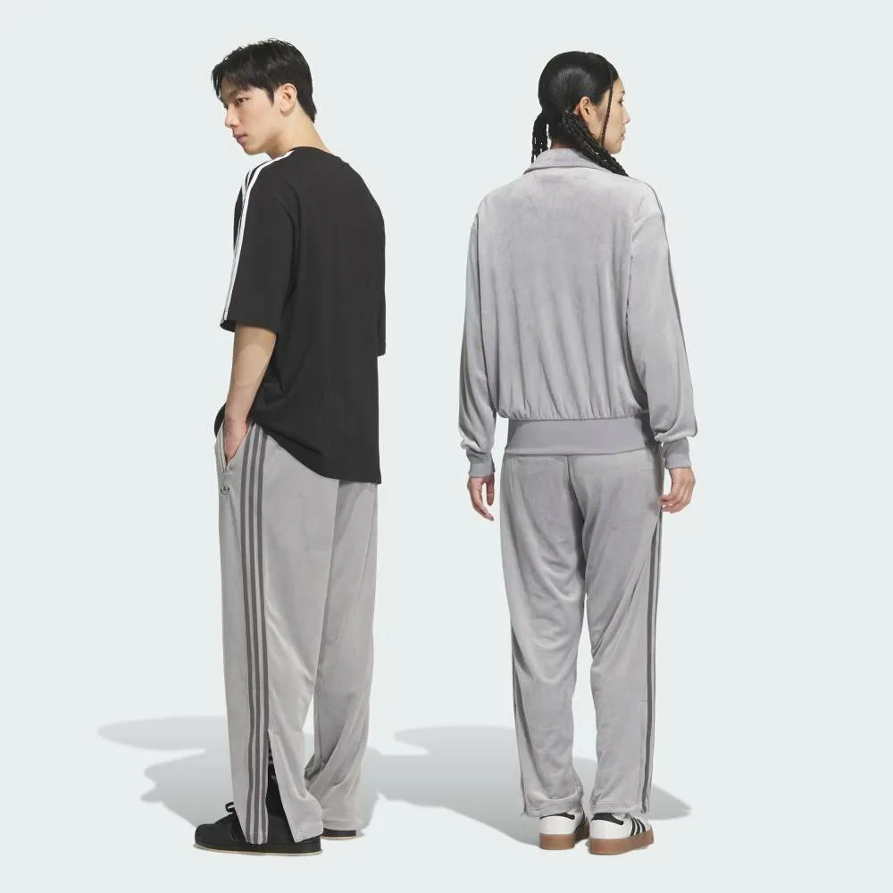 Спортивные брюки Adidas FB TP из велюра, цвет Gray — фото 2