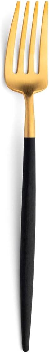 

Вилка десертная GOA Black x Gold GO.07 GB Cutipol, Black X Gold