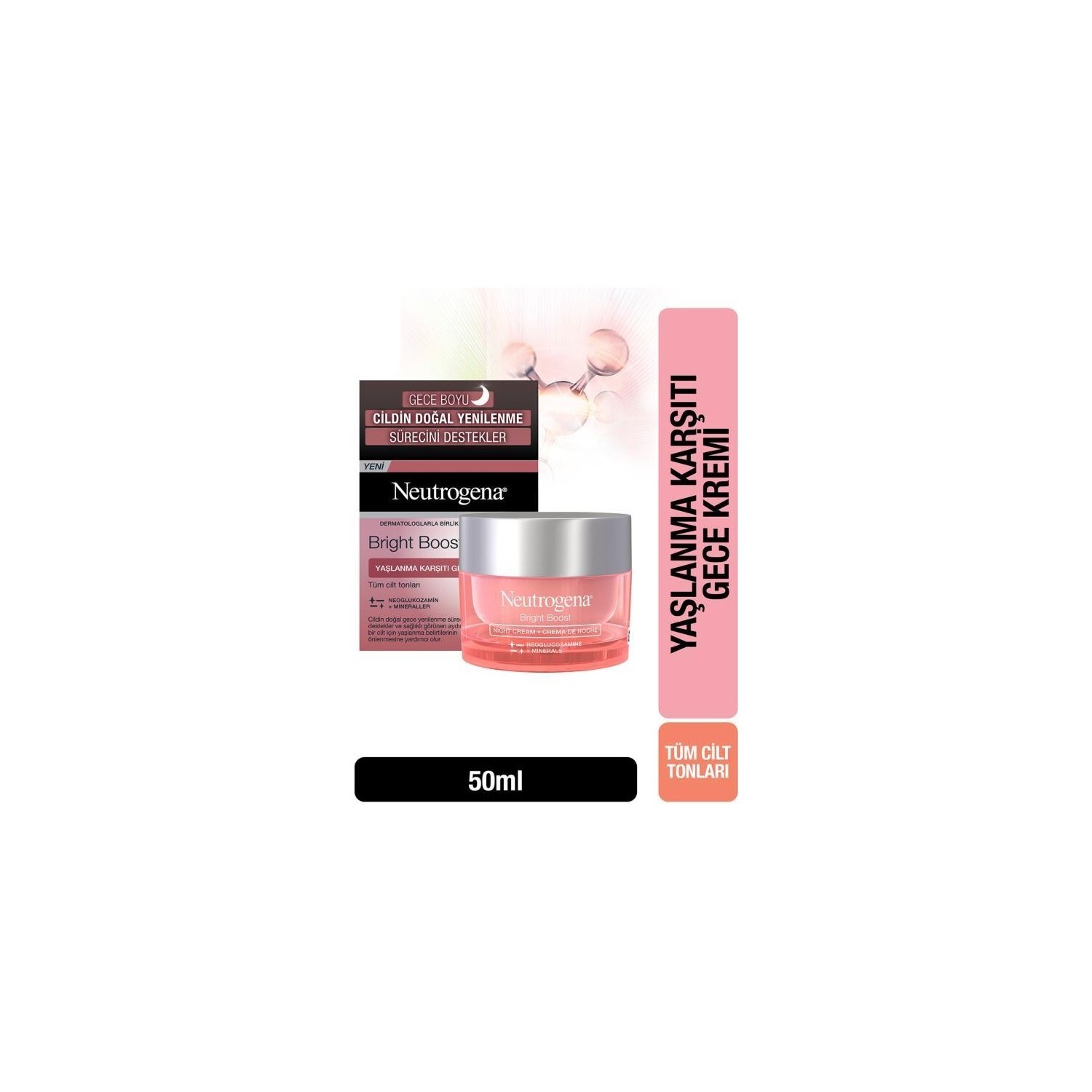 

Крем ночной Neutrogena Bright Boost, 50 мл