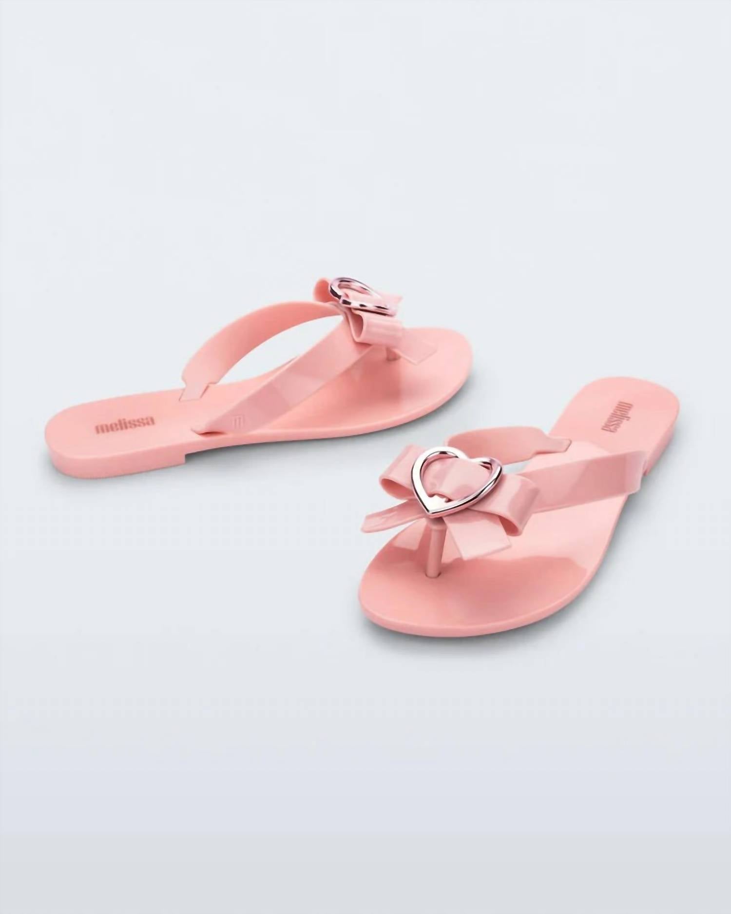 Женские босоножки Harmonic Heart розового цвета Melissa — фото 2
