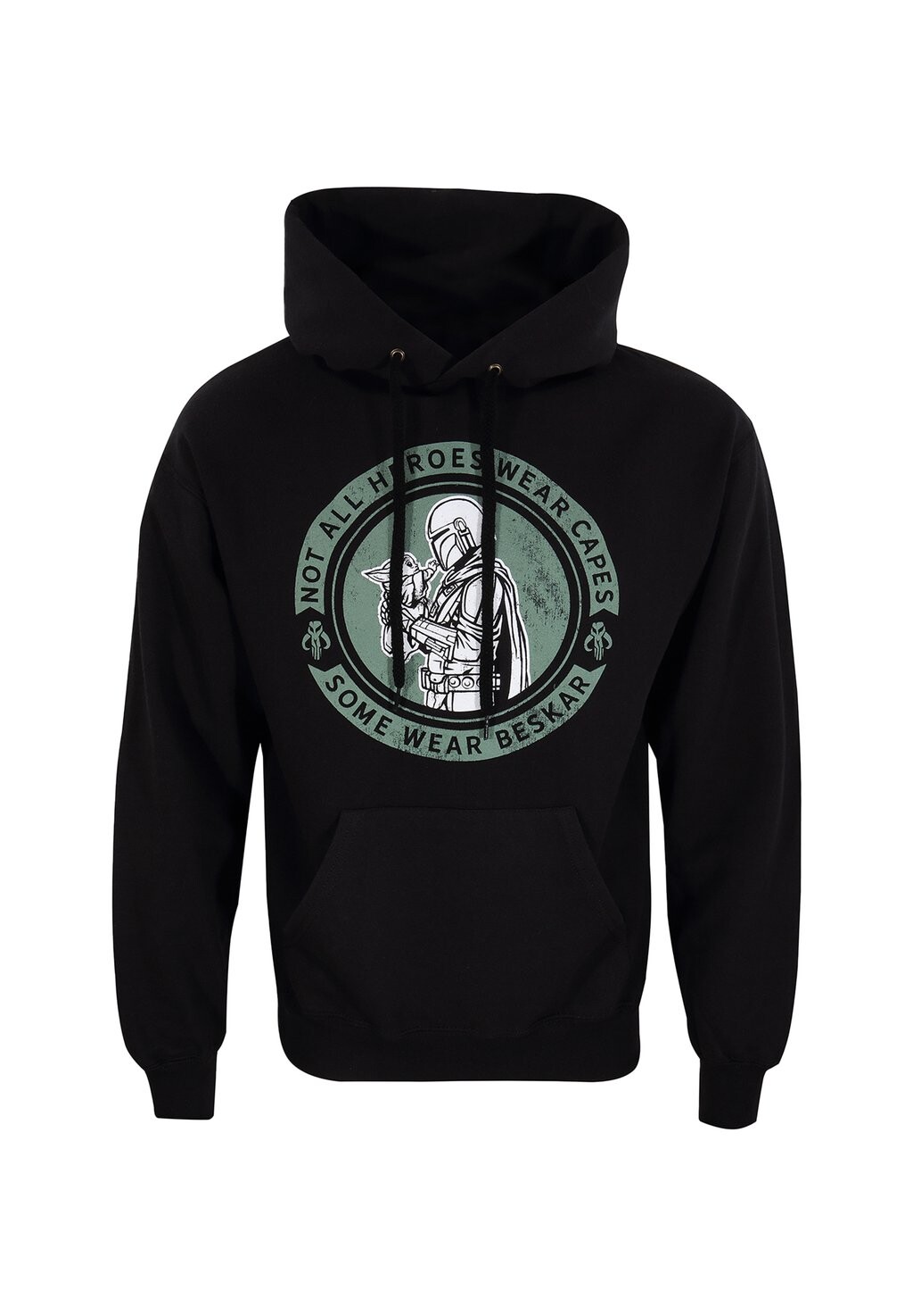 

Толстовка с капюшоном STAR WARS MANDALORIAN WEAR BESKAR Henry Tiger, черный