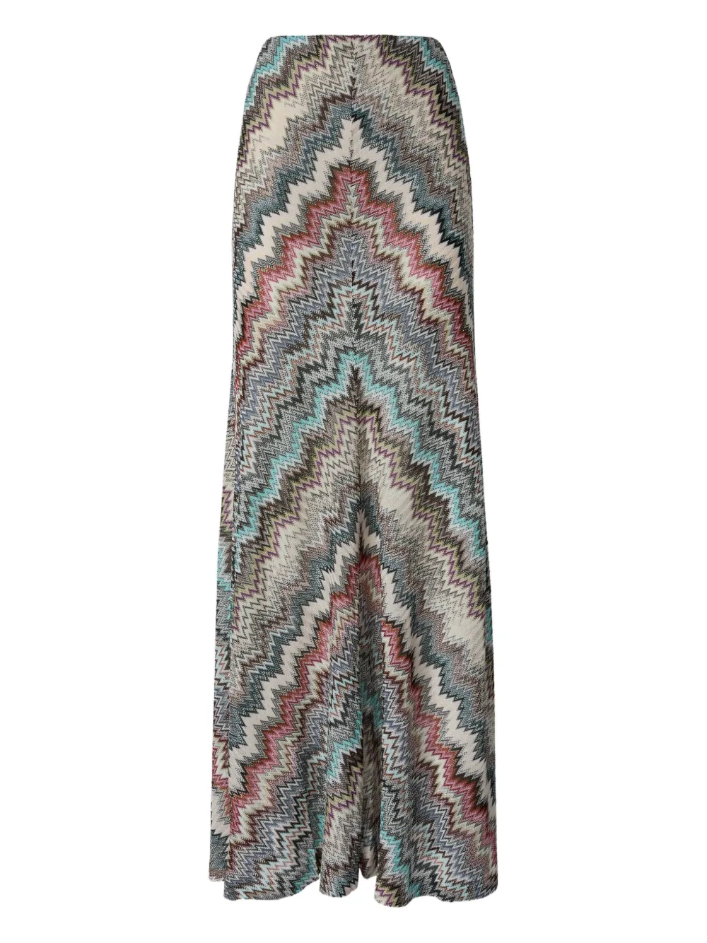 

Юбка макси с зигзагообразным узором Missoni, серый