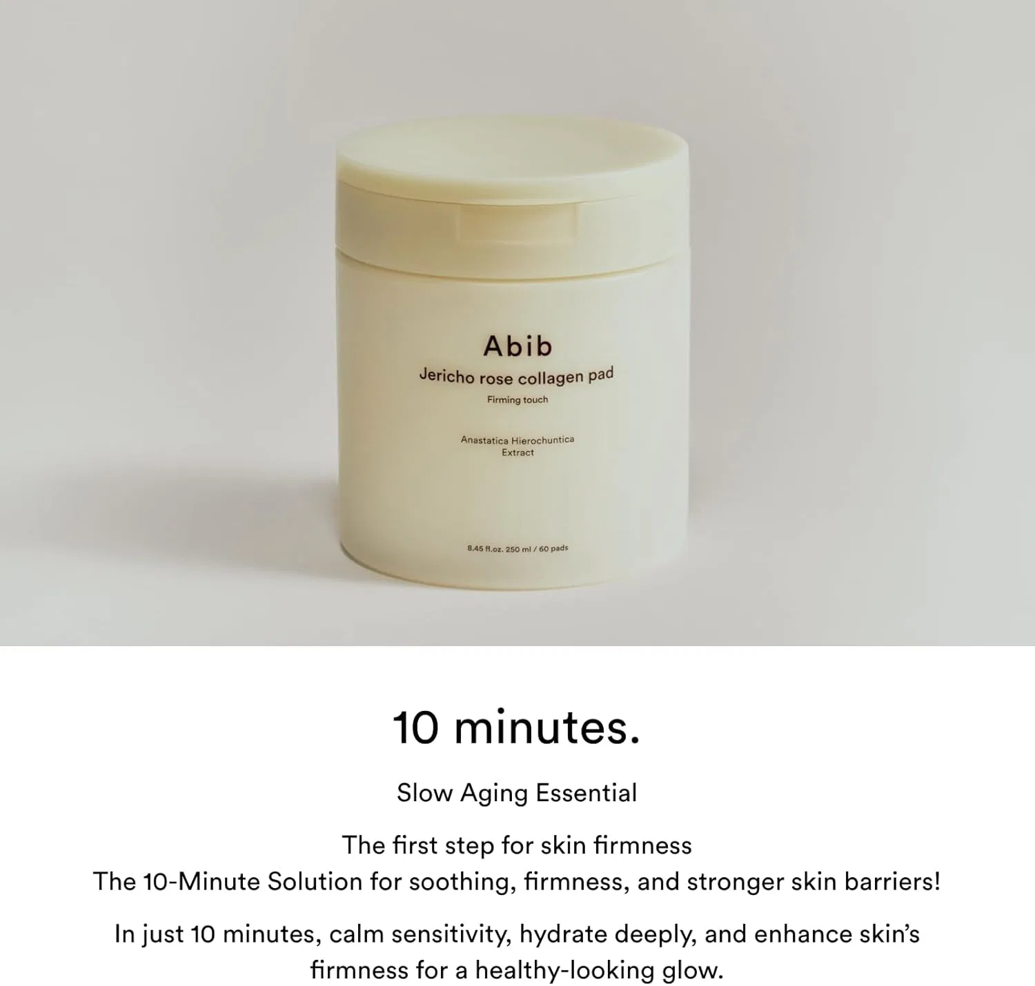 Тоник Abib — Корейские антивозрастные тонер-пэды Jericho Rose Collagen Pad Firming Touch — фото 2