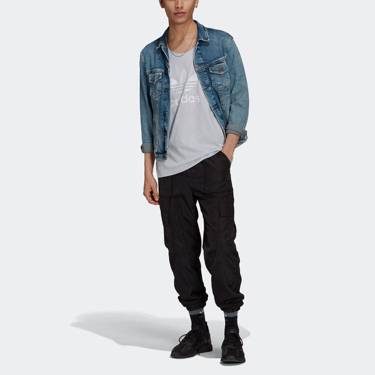 Жилет adidas originals Men's Trefoil Tank ports Vest Gray — фото 2