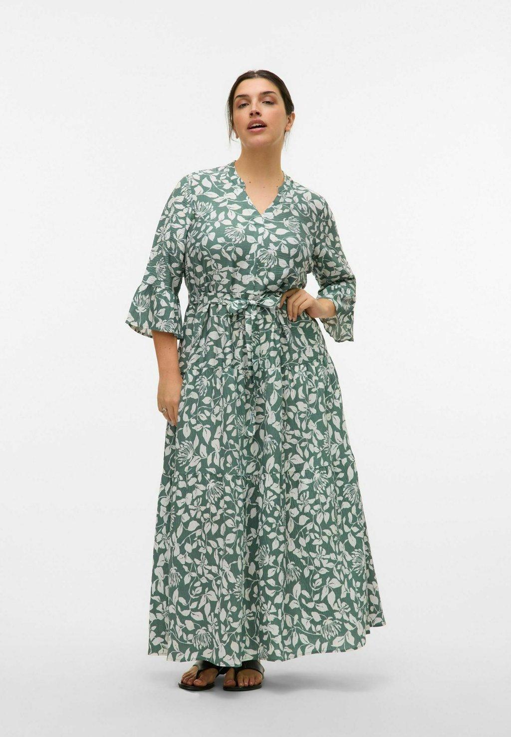 

Повседневное платье Vero Moda Curve, зеленый