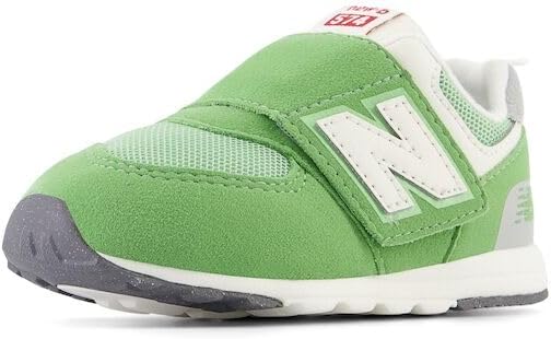 

Кроссовки New Balance 574 New-b для маленьких мальчиков на липучке, белый