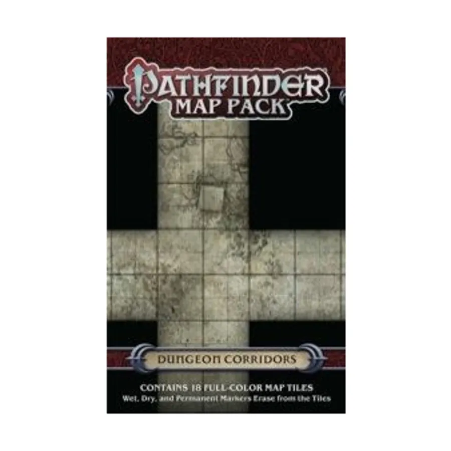 

Пакет карт — Коридоры подземелий, GameMastery & Pathfinder - Map Packs - Crypts, Dungeons, & Underground Locales