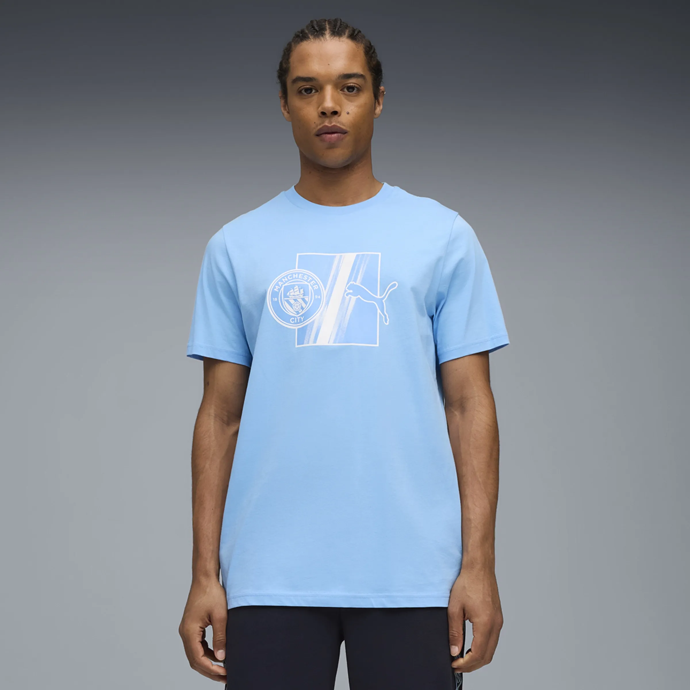 

Футболка мужская MCFC FtblCulture Tee Puma, синий