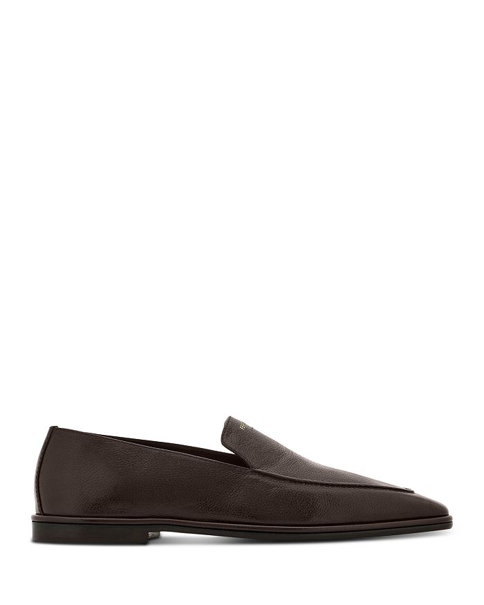 

Мужские мокасины из тисненой кожи - широкие FERRAGAMO, коричневый