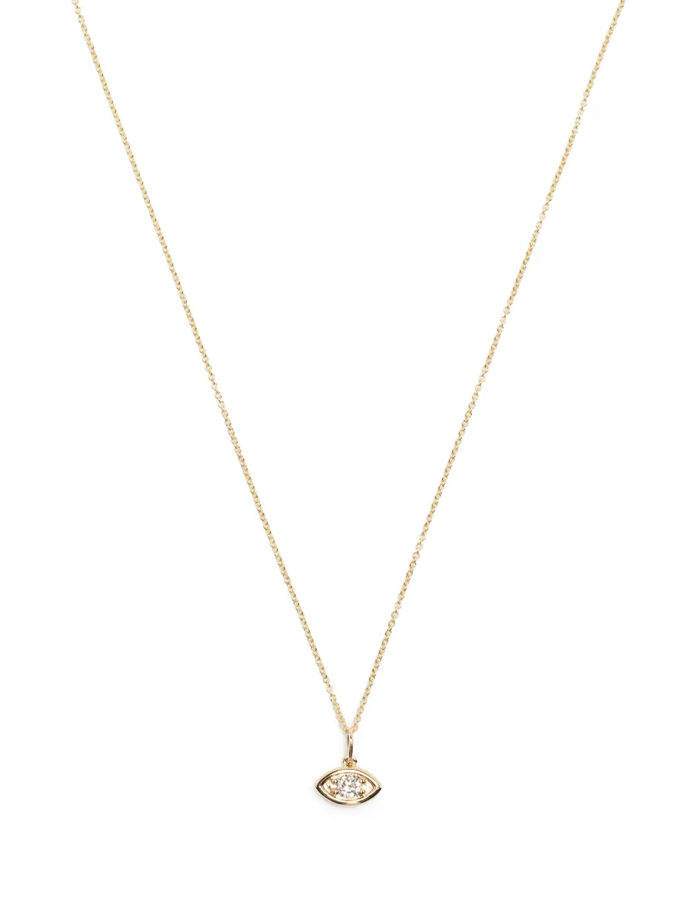 

Колье Marquise Eye из желтого золота с бриллиантами Sydney Evan, золотой