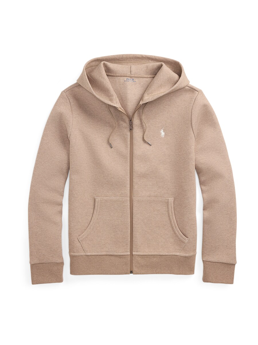 

Толстовка с капюшоном на молнии Polo Ralph Lauren Zip-Up Hoodie, пятнистый бежевый