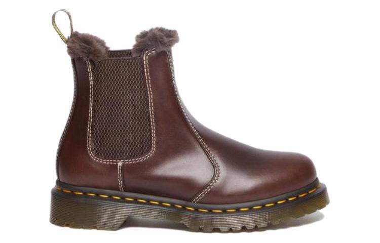 Мужские ботинки Dr. Martens 2976 Leonore с подкладкой из искусственного меха, коричневый — фото 3