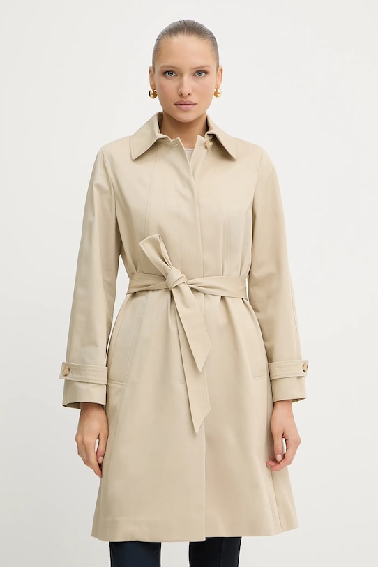 

Пальто Boss, бежевый