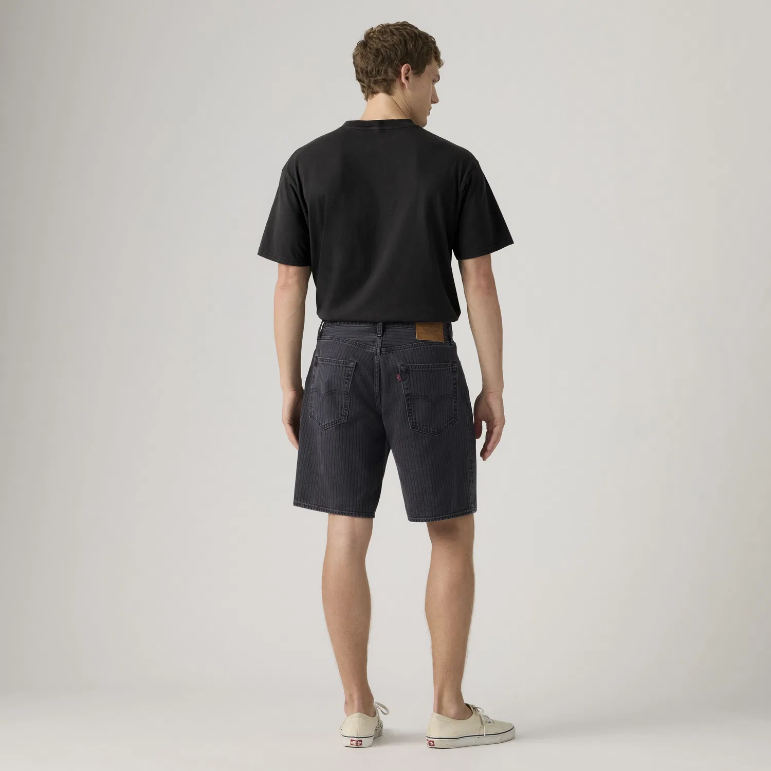 468 Свободные мужские шорты 9 дюймов Levi's, Black — фото 3