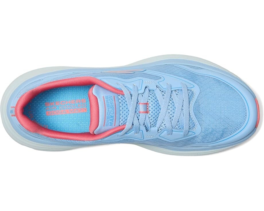 Кроссовки SKECHERS Max Cushioning Endeavour Galloway, цвет Blue/Coral — фото 2