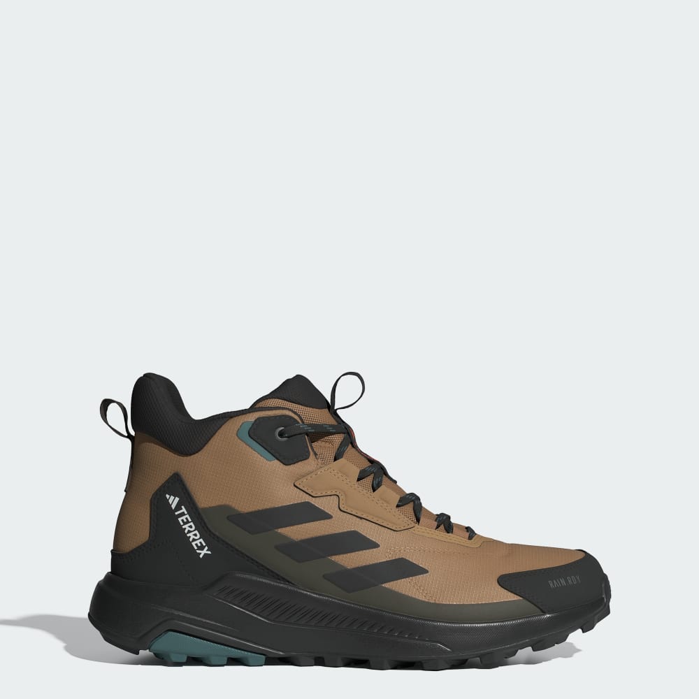 

Кроссовки Adidas Terrex Anylander Mid Rain.Rdy Hiking Shoes, цвет Cardboard/Core Black/Shadow Olive