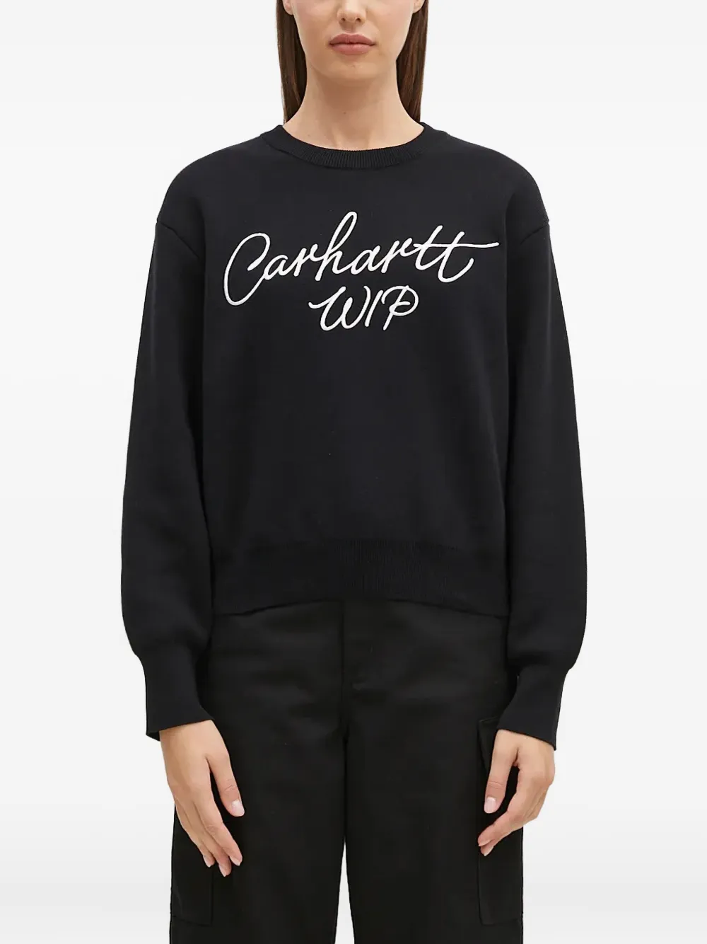 

Свитер с логотипом Carhartt Wip, черный