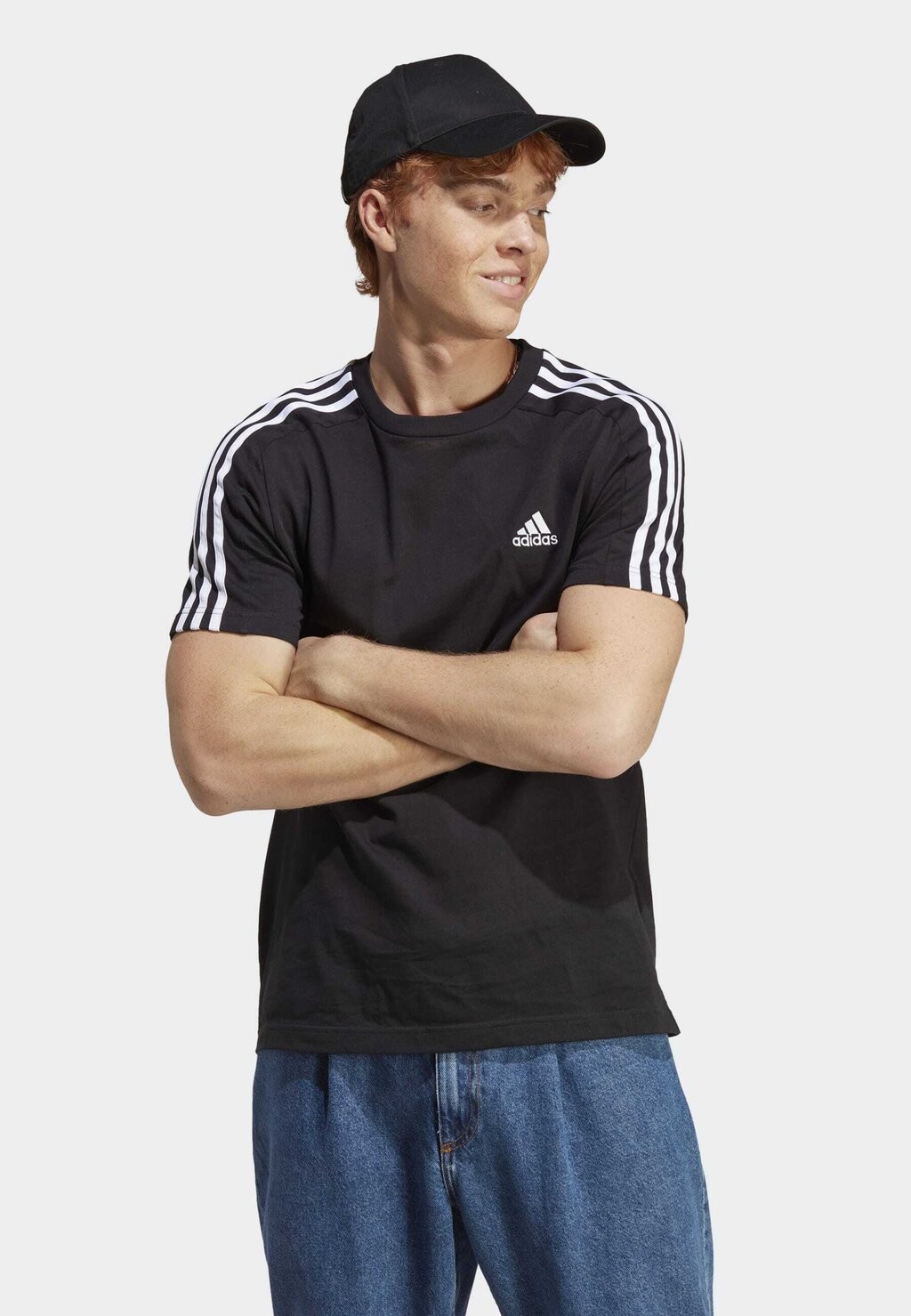 

Футболка Adidas, цвет Black White, Черный, Футболка Adidas, цвет Black White