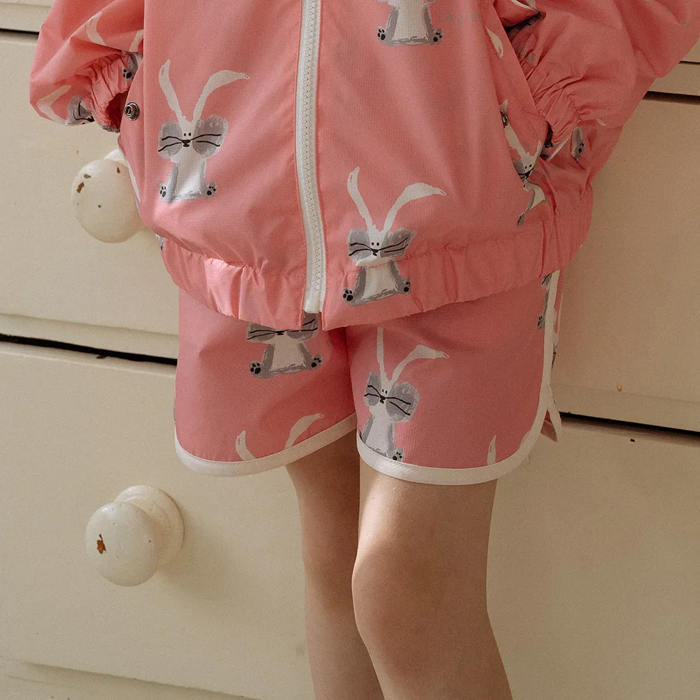 Детские розовые шорты Rabbit от My Little Star