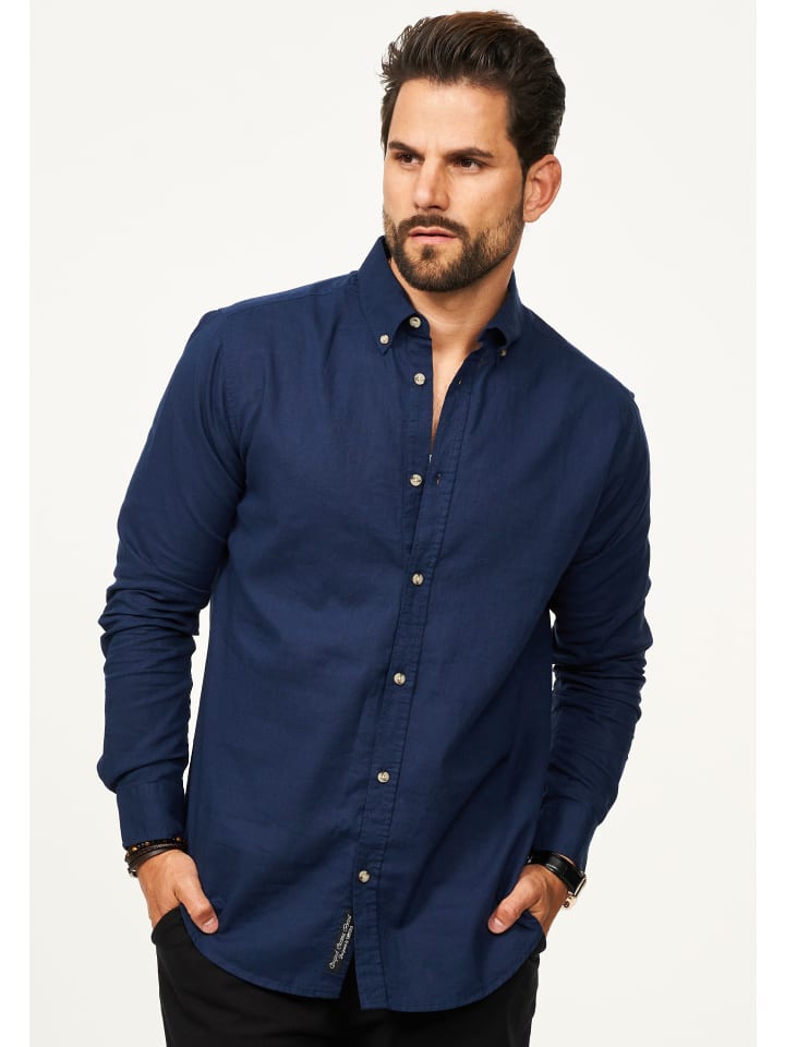 

Рубашка behype, темно-синий