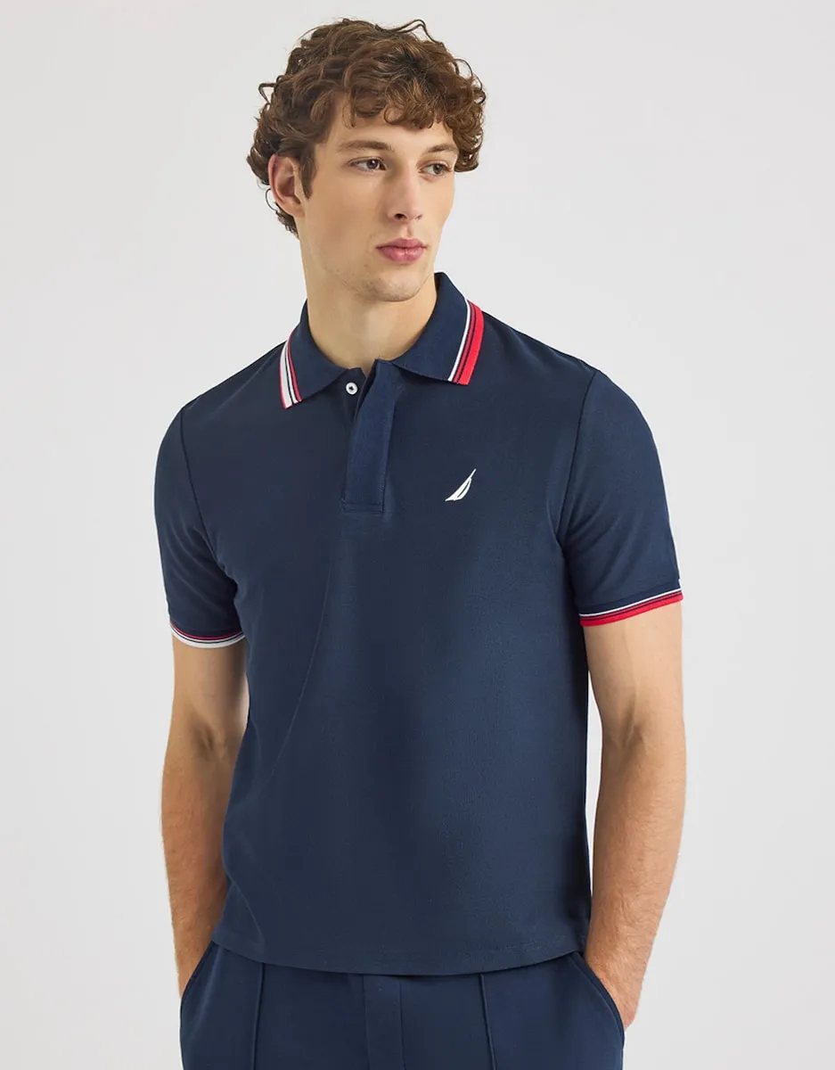 

Мужская классическая футболка с коротким рукавом Nautica, синий