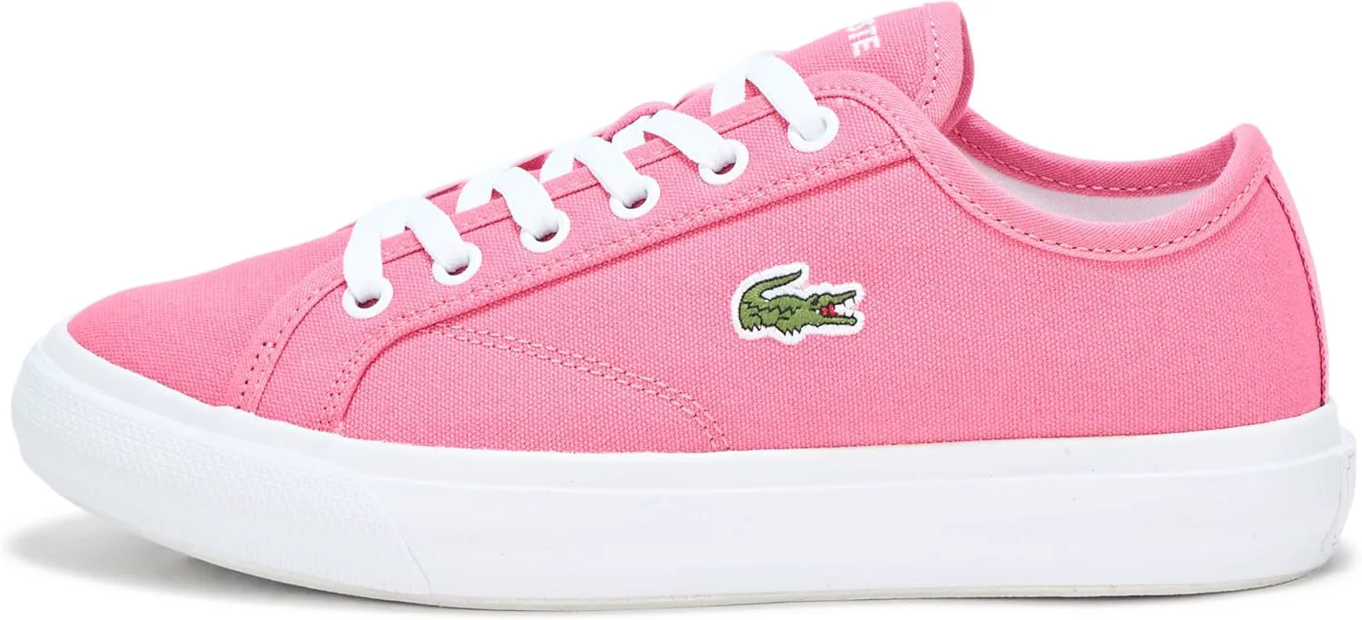 Кроссовки Lacoste Backcourt для детей и подростков унисекс, розовый/белый — фото 2