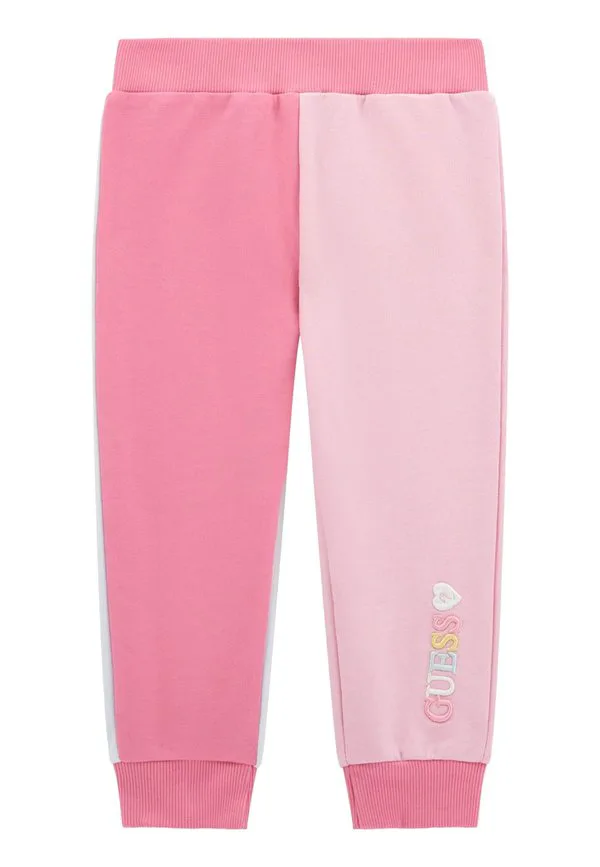 Брюки с логотипом Guess, Mehrfarbe Rose