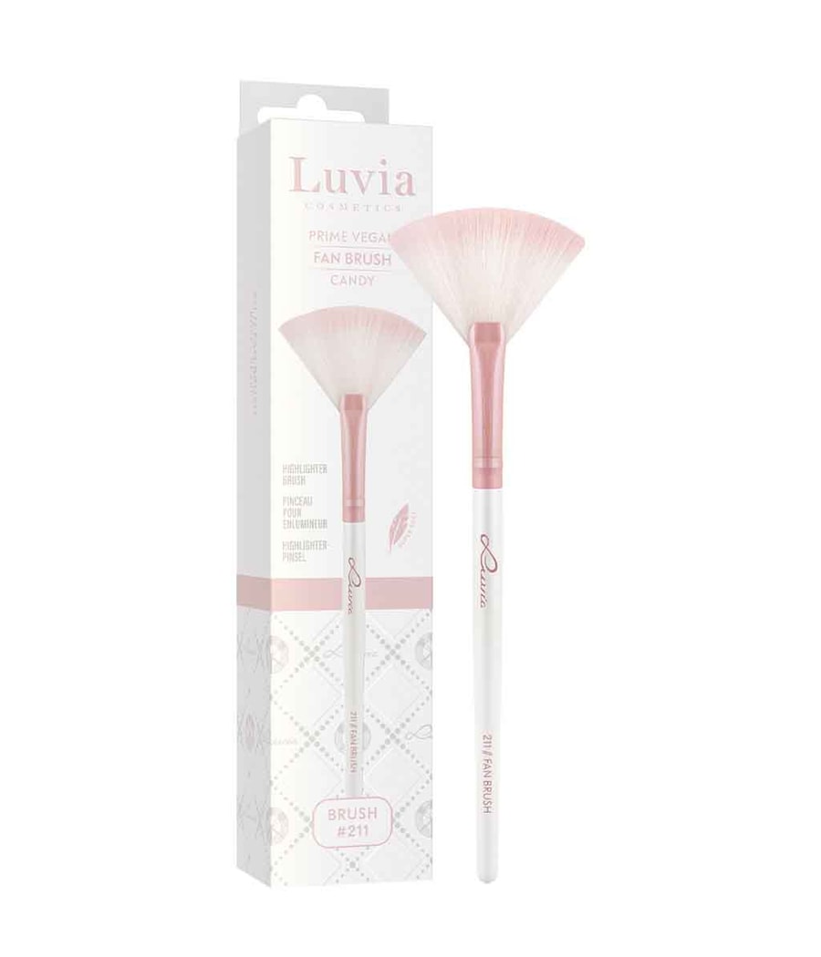

Веерная кисть Luvia Prime Vegan Fan Brush - Candy 211, 1 шт.