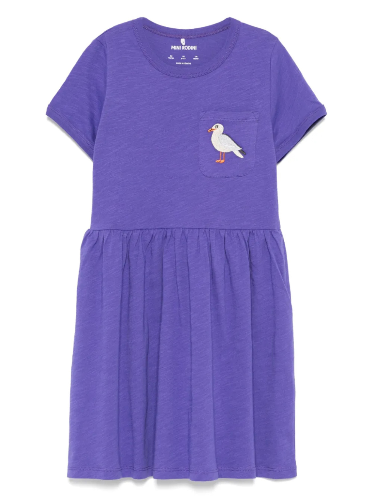 

Mini Rodini платье Seagull, фиолетовый