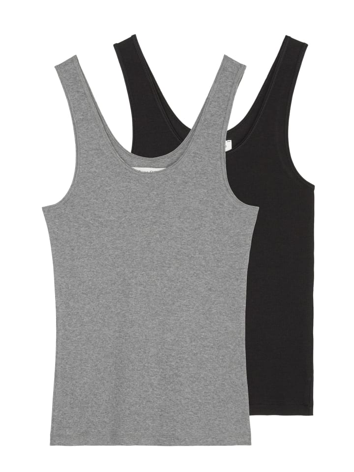 

Майка Marc O´Polo Bodywear, цвет grau/schwarz