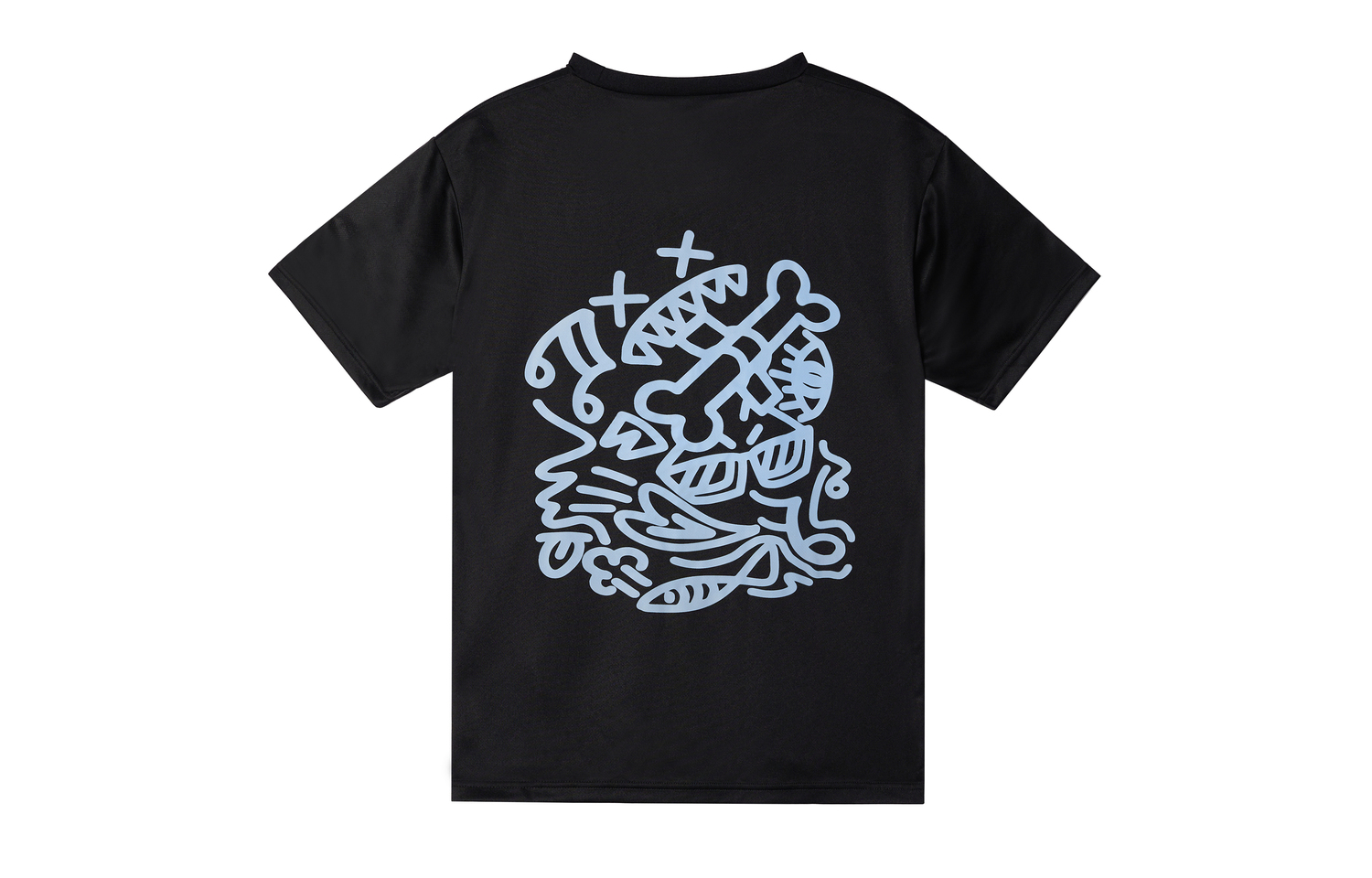 

DESCENTE Футболка унисекс черная, Черный, DESCENTE Футболка унисекс черная