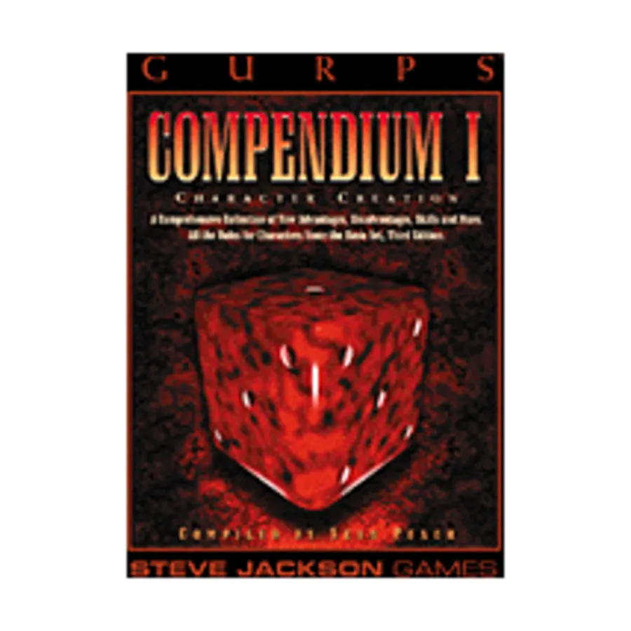 

Compendium I, GURPS (1st-3rd Edition) - Core & Assorted, мягкая обложка