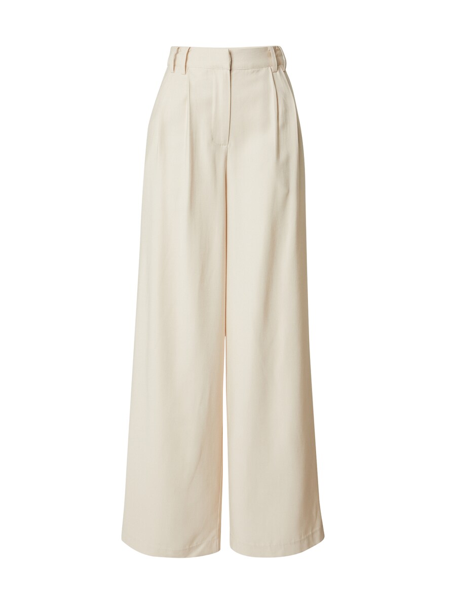 

Широкие брюки со складками спереди Guido Maria Kretschmer Women Avena, светло-бежевый