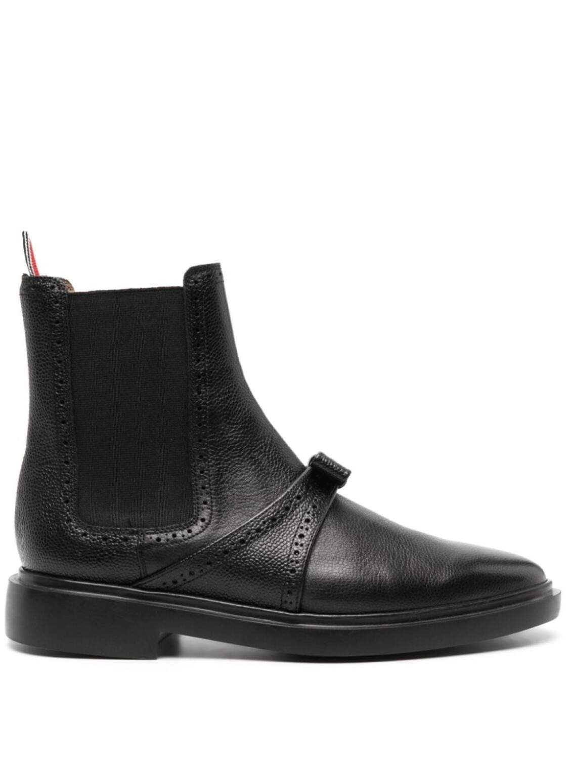 Thom Browne ботинки челси с бантом, черный