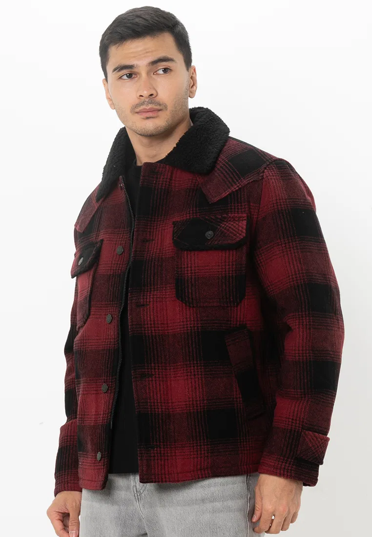 Пальто шерстяное, рабочее, Merchant Superdry
