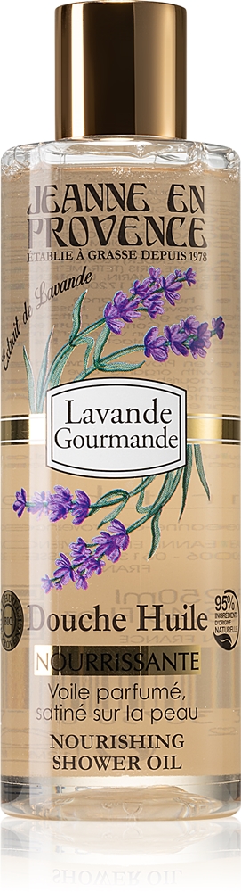 

Гель для душа Lavande Gourmande, приятный для кожи Jeanne En Provence, 250 мл