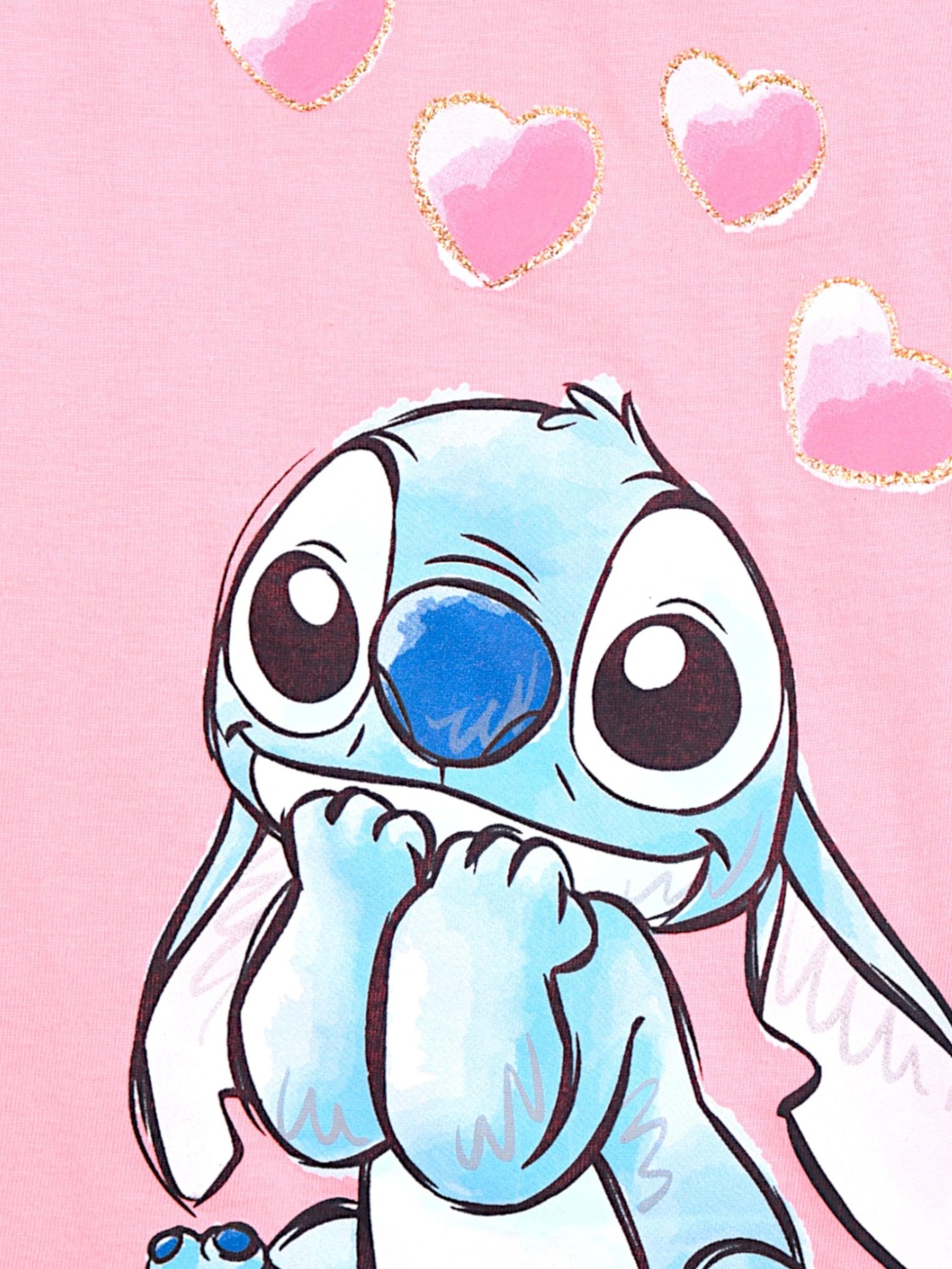 Disney Lilo & Stitch Лонгслив 'Disney Stitch' в розовом цвете — фото 4