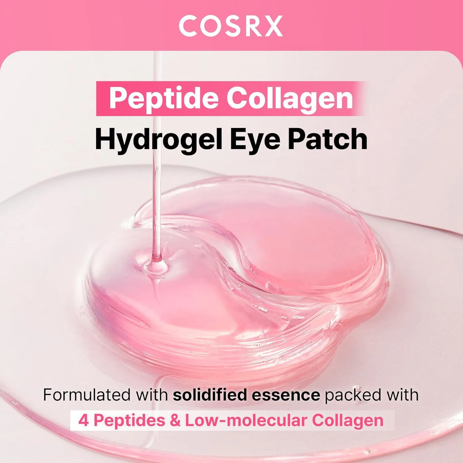 Гидрогелевые патчи для глаз «Pink Peptide Collagen» от COSRX Cosrx, Pink Peptides — фото 2