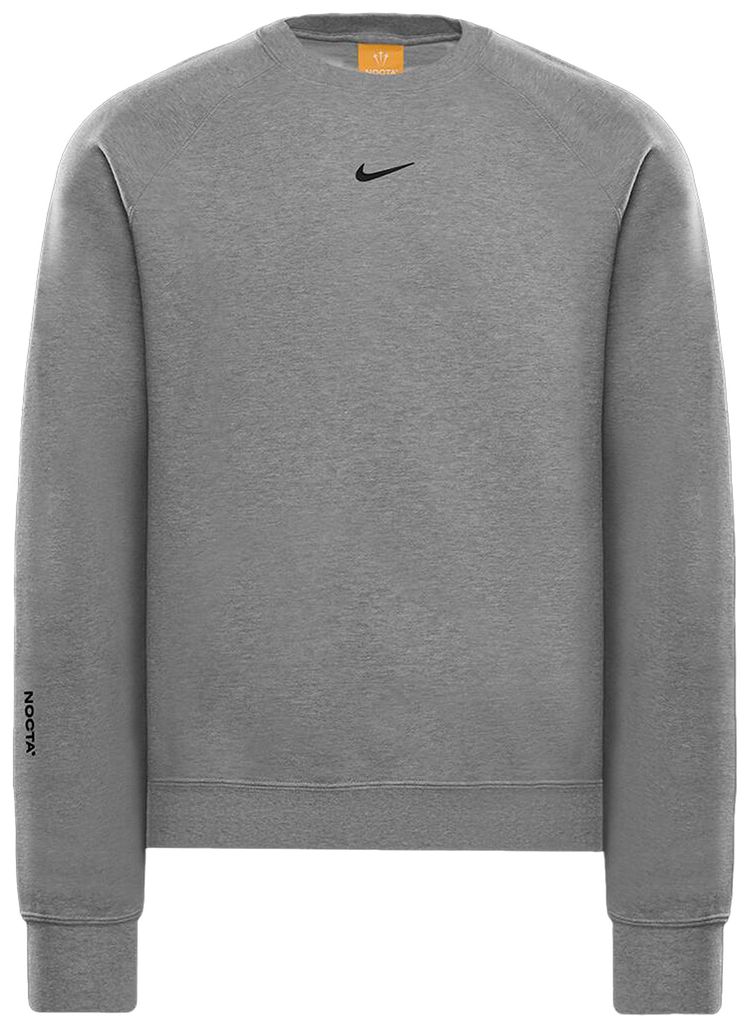 

Толстовка Nike x NOCTA Fleece CS Crew, серый
