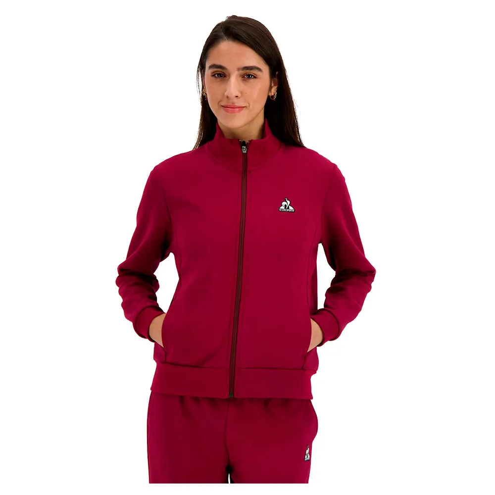 

Толстовка Le Coq Sportif Heritage SP N°1 full zip, красный