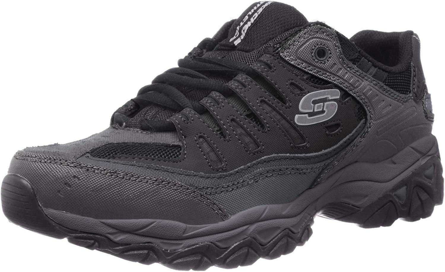 

Мужские модные кроссовки Skechers Afterburn M. Fit, черный