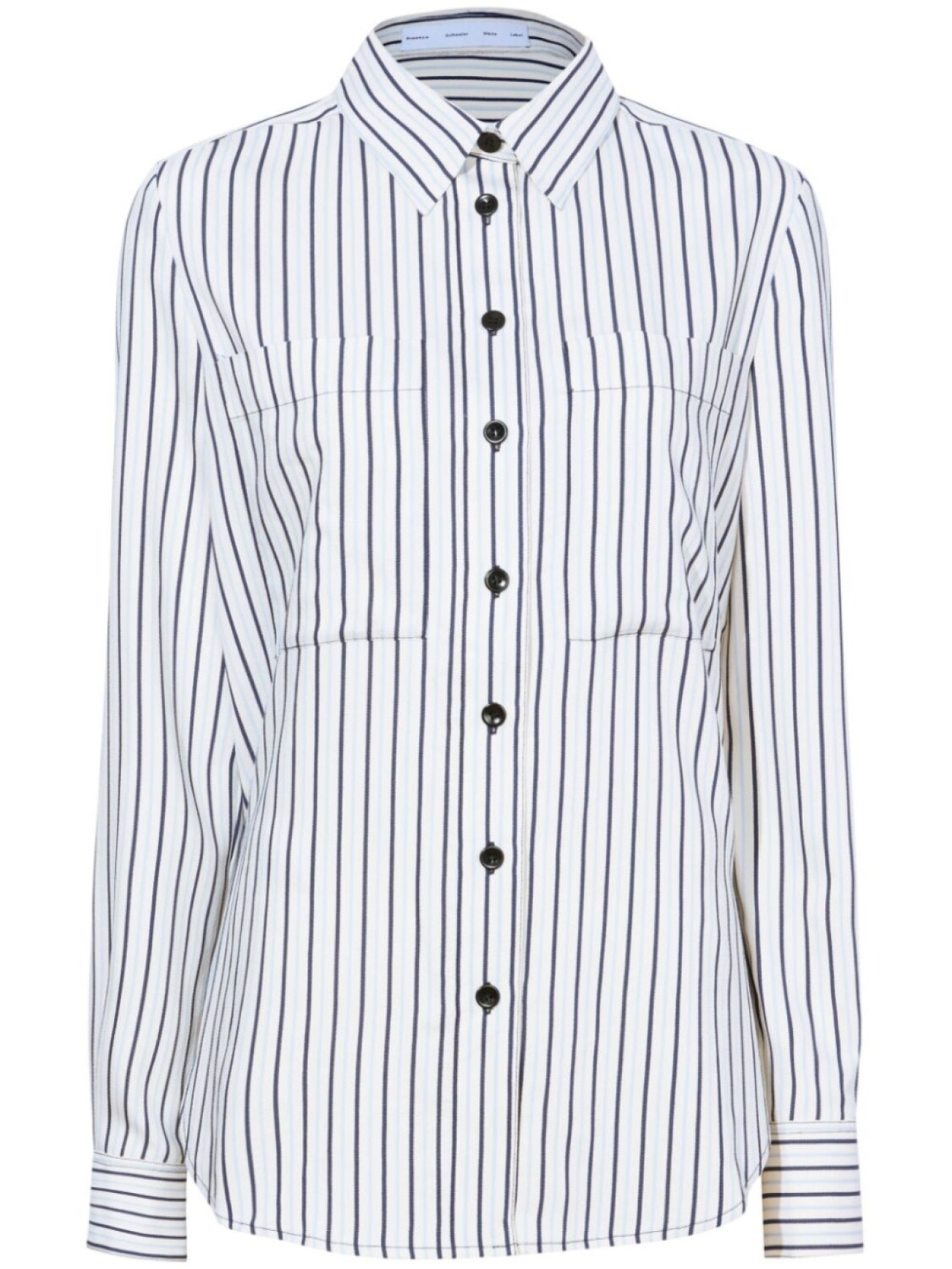 

Proenza Schouler White Label рубашка Eliana в полоску, белый