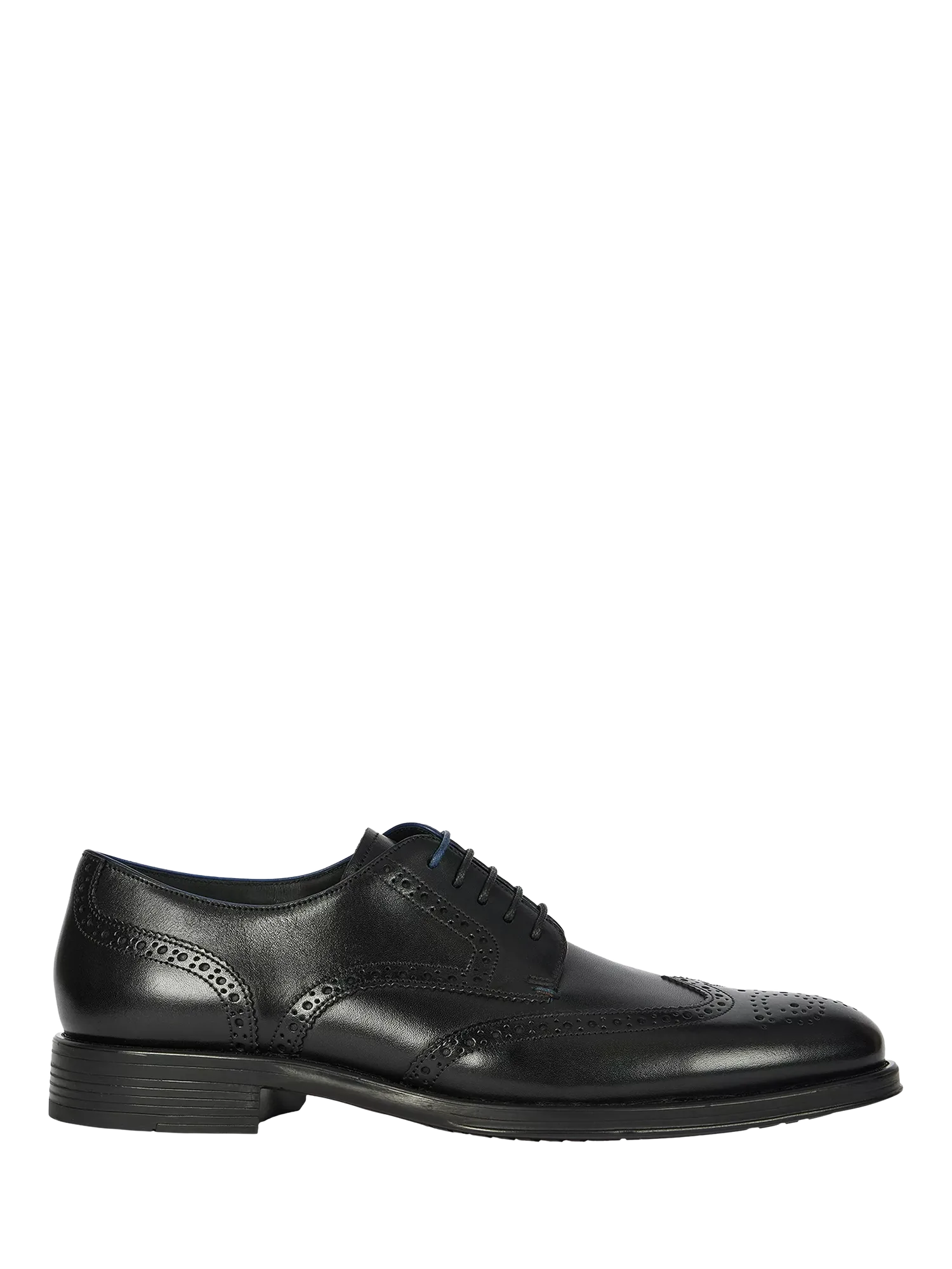 Кожаные оксфордские броги Angelo, черные Paul Smith